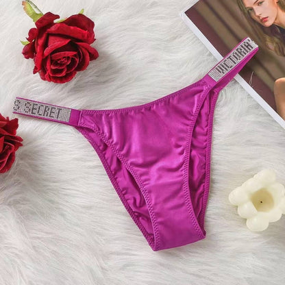 Victoria Secret VERY SEXY  Shine Strap Lace or  Brazilian Panty or Thong Panty