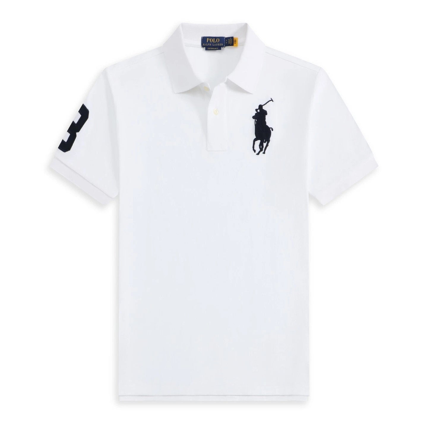 Polo Ralph Lauren Men's Custom Slim Fit Mesh Polo Shirt Big Horse (All Size)