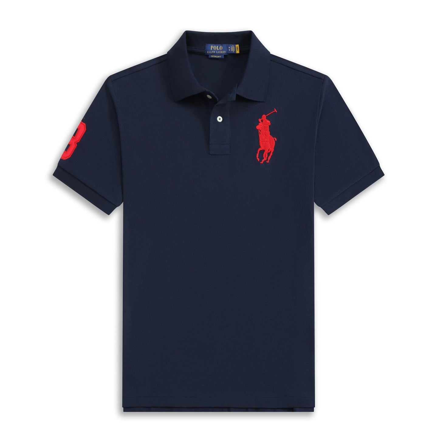 Polo Ralph Lauren Men's Custom Slim Fit Mesh Polo Shirt Big Horse (All Size)