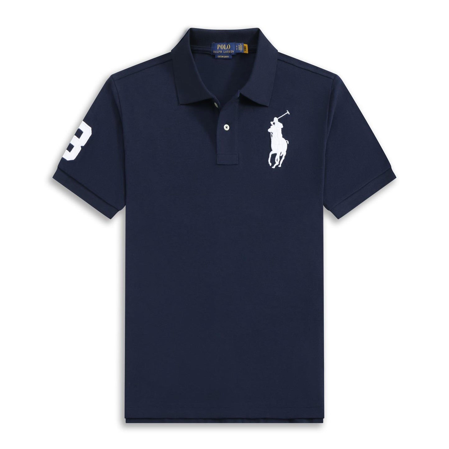 Polo Ralph Lauren Men's Custom Slim Fit Mesh Polo Shirt Big Horse (All Size)