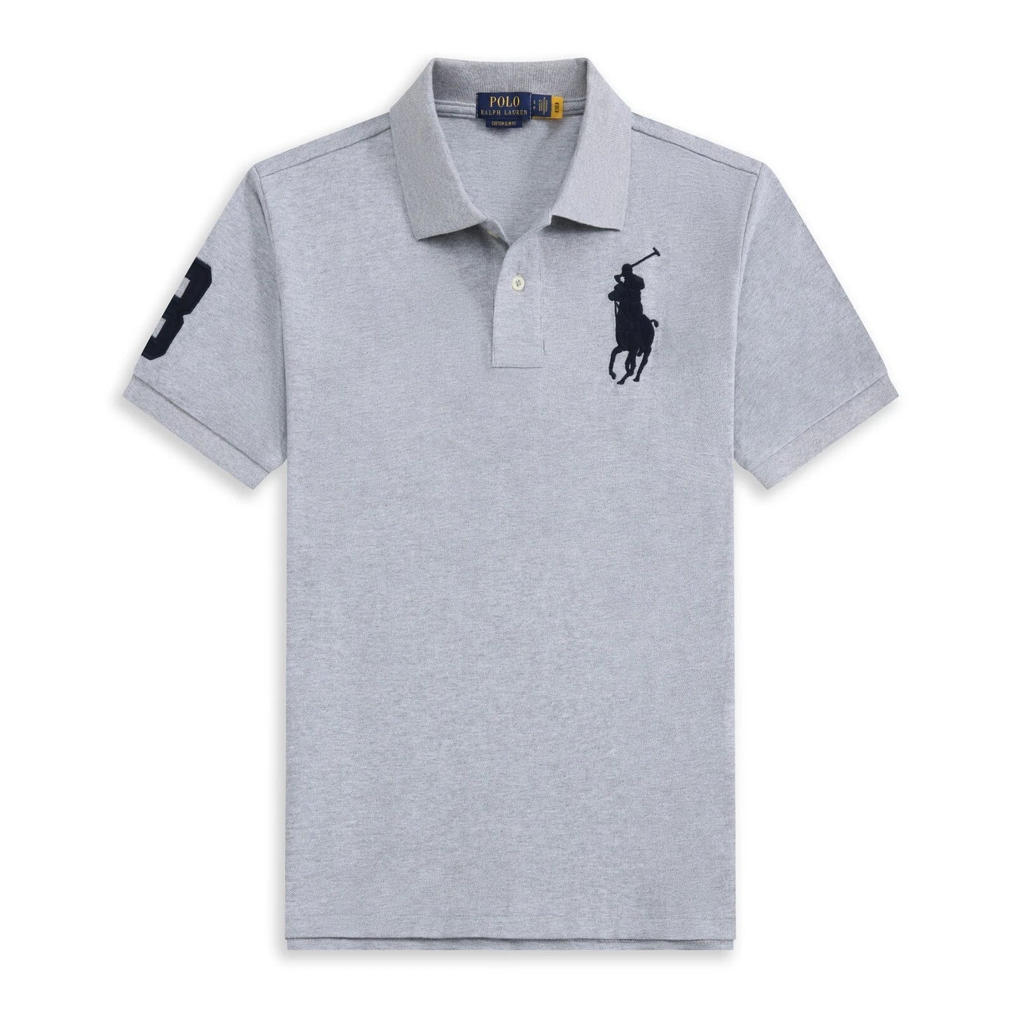 Polo Ralph Lauren Men's Custom Slim Fit Mesh Polo Shirt Big Horse (All Size)
