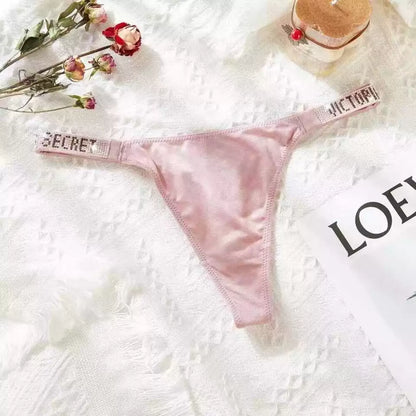 Victoria Secret VERY SEXY  Shine Strap Lace or  Brazilian Panty or Thong Panty