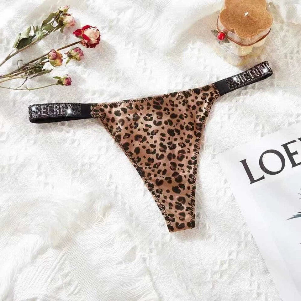 Victoria Secret VERY SEXY  Shine Strap Lace or  Brazilian Panty or Thong Panty